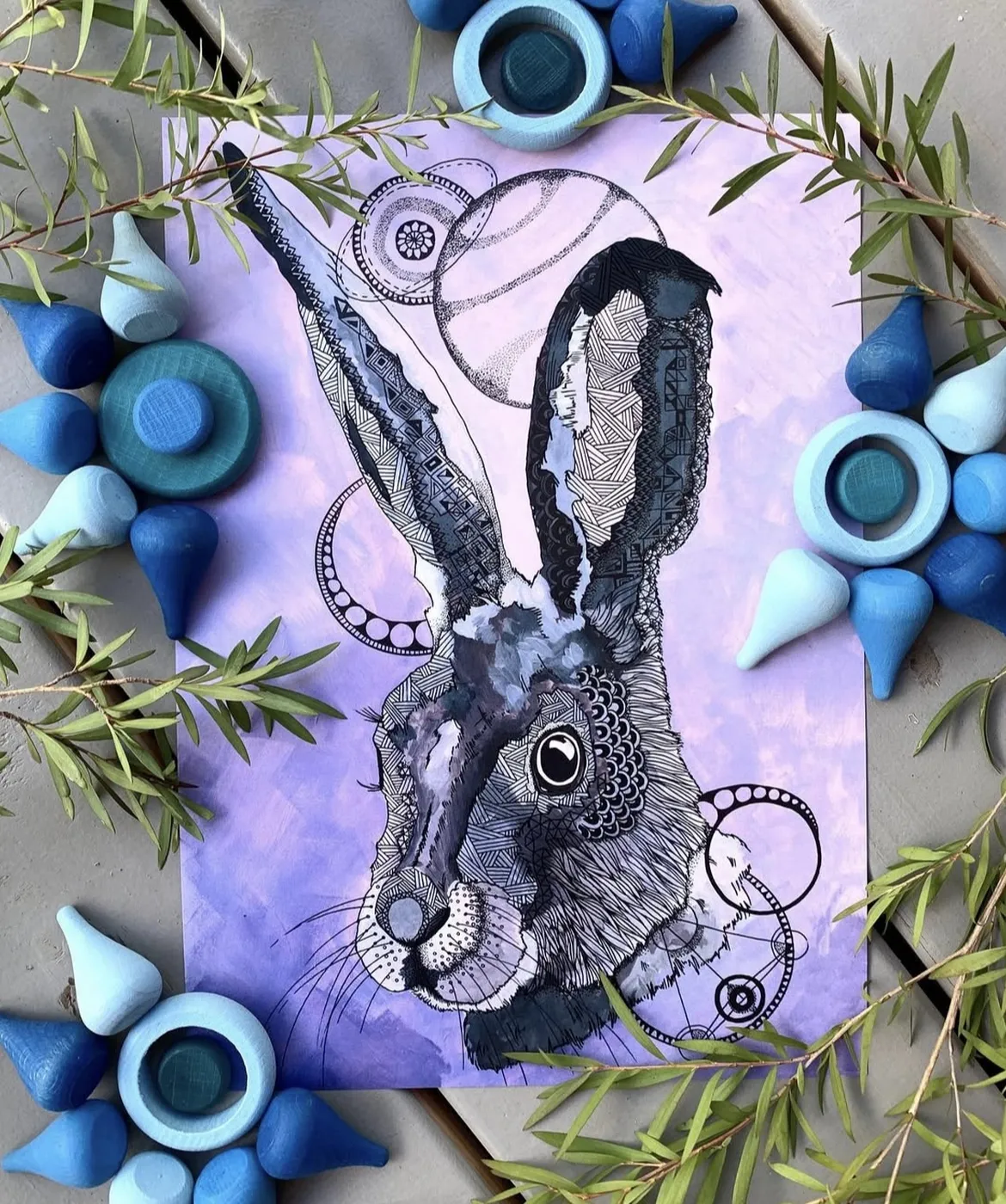 Additional artwork from Walking in the Wild